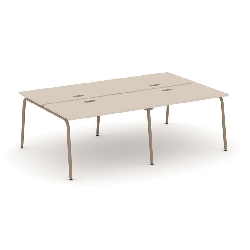 Estetica Рабочая станция 4 места ES.D.RS-4.2-LK 2360*1500*750
